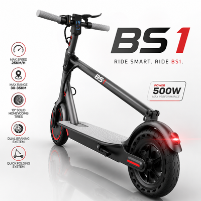 【BS1 Electric Scooter - 350W Motor